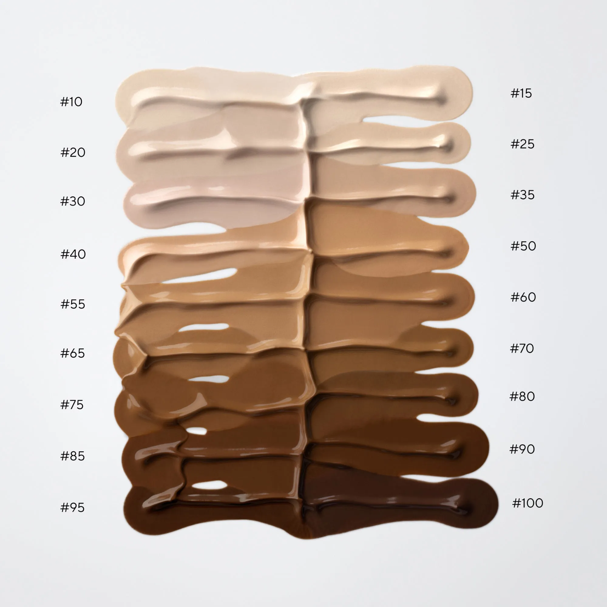 MADARA SKINONYM Semi-Matte Peptide Foundation, #65 WARM TAN 30ml