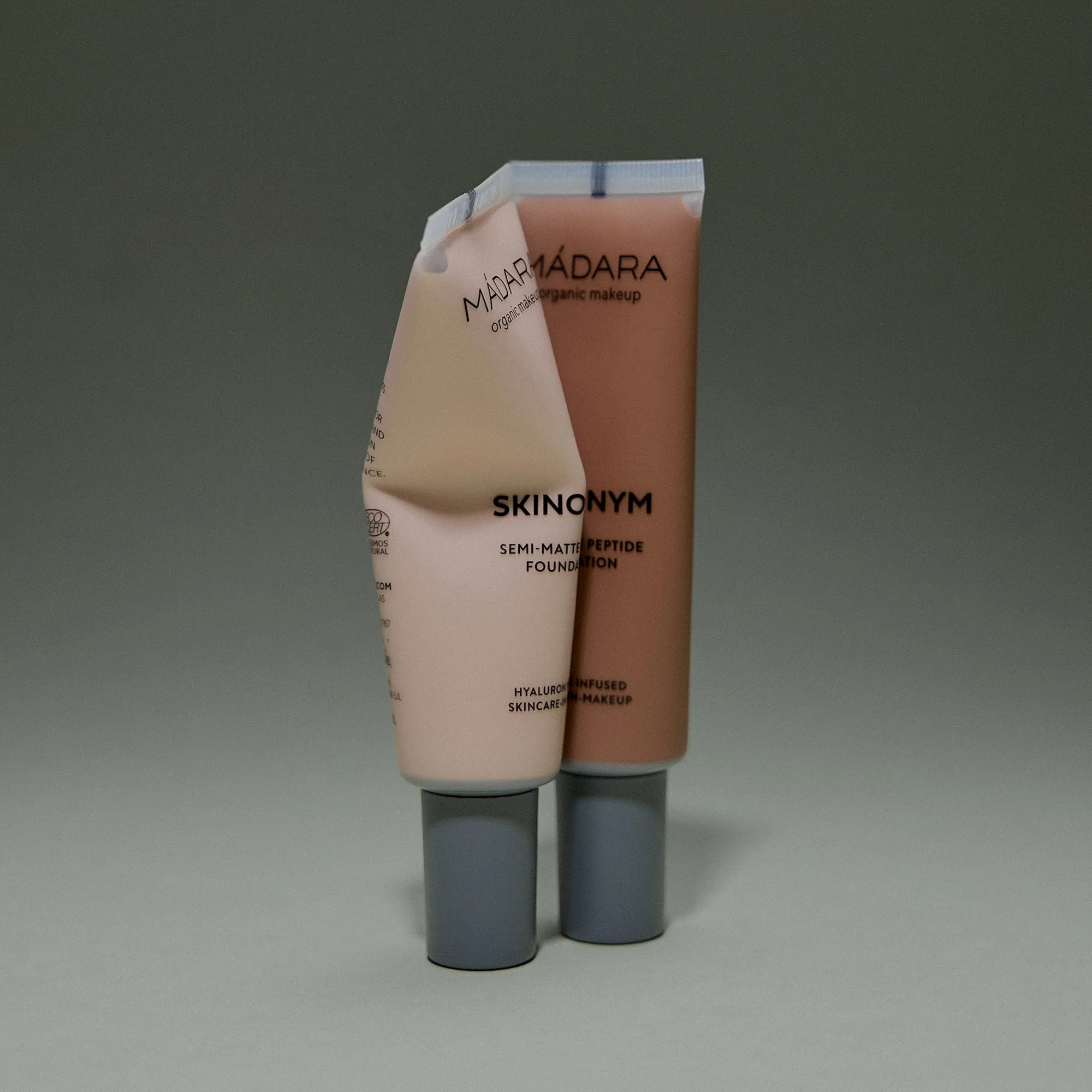 MADARA SKINONYM Semi-Matte Peptide Foundation, #65 WARM TAN 30ml