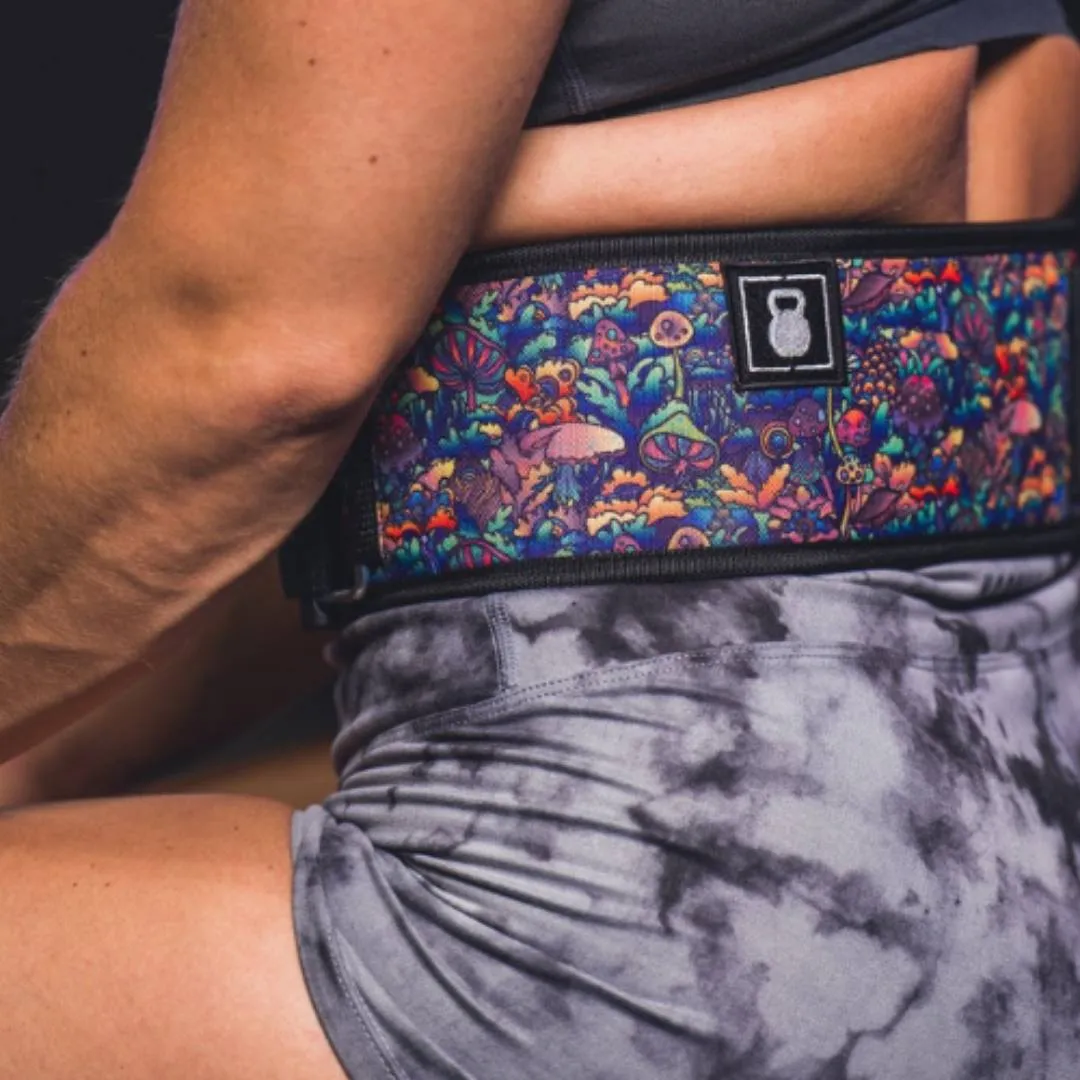 Magic Mushroom Weightlifting Belt