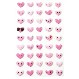 Maildor Cooky Stickers - Emoji Hearts Pink