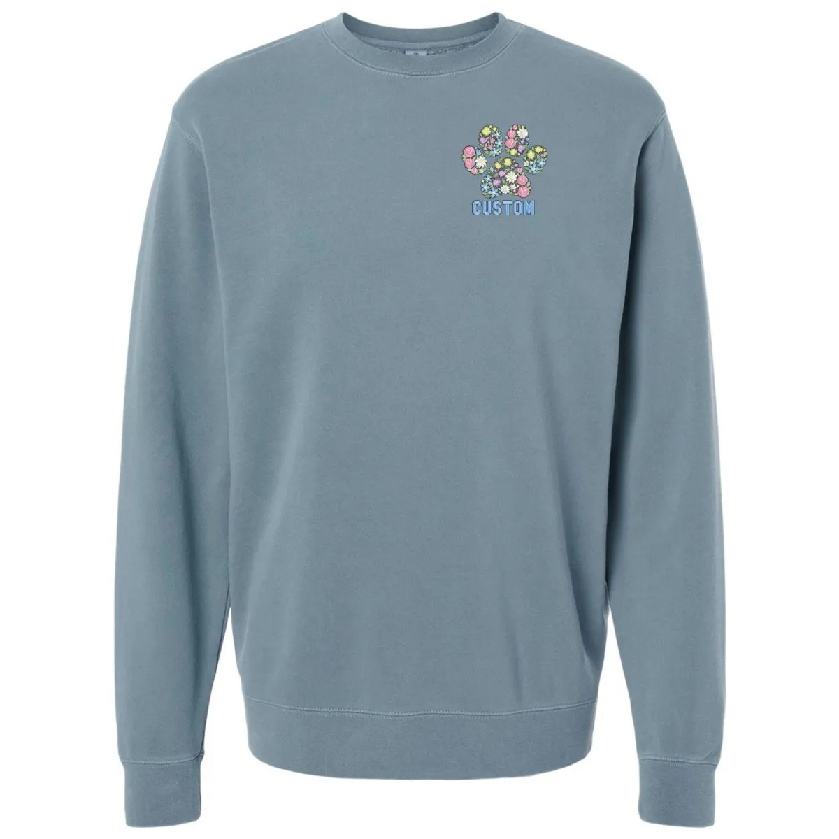 Make It Yours™ 'Floral Paw Print' Cozy Crew