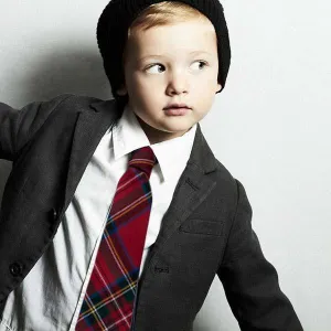 Malcolm Modern Tartan Child‚Äôs Neck Tie