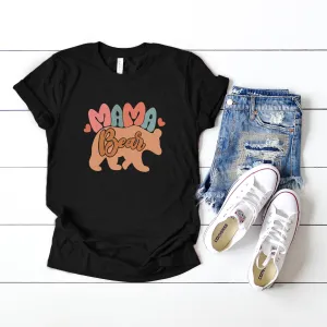 Mama Bear Colorful | Short Sleeve Graphic Tee