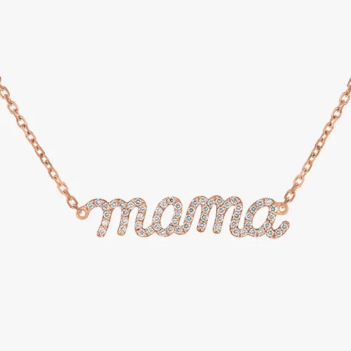 Mama Pendant Necklace