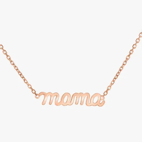Mama Pendant Necklace