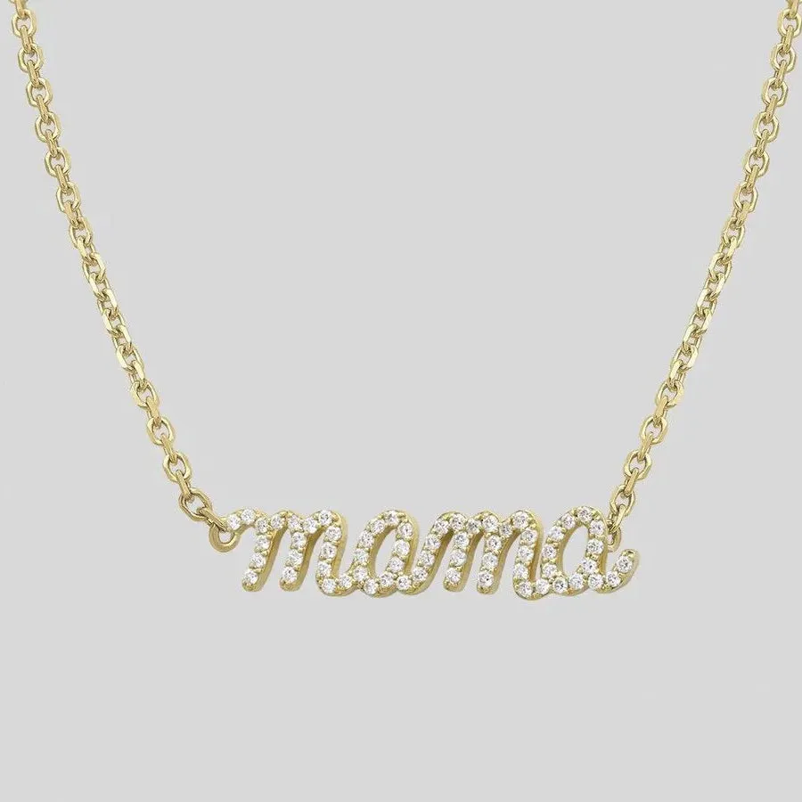 Mama Pendant Necklace