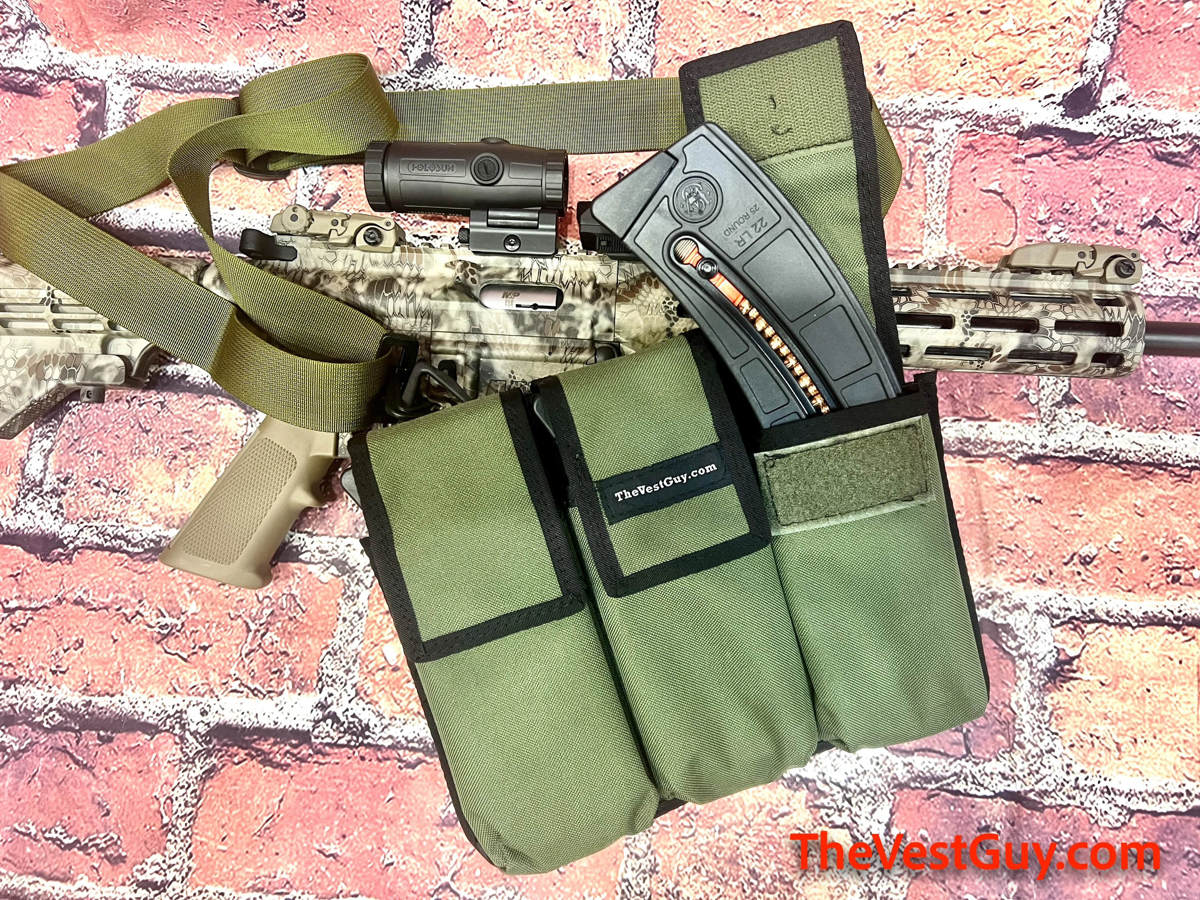 M&P 15-22 SPORT Shoulder Sling Triple Mag Pouch