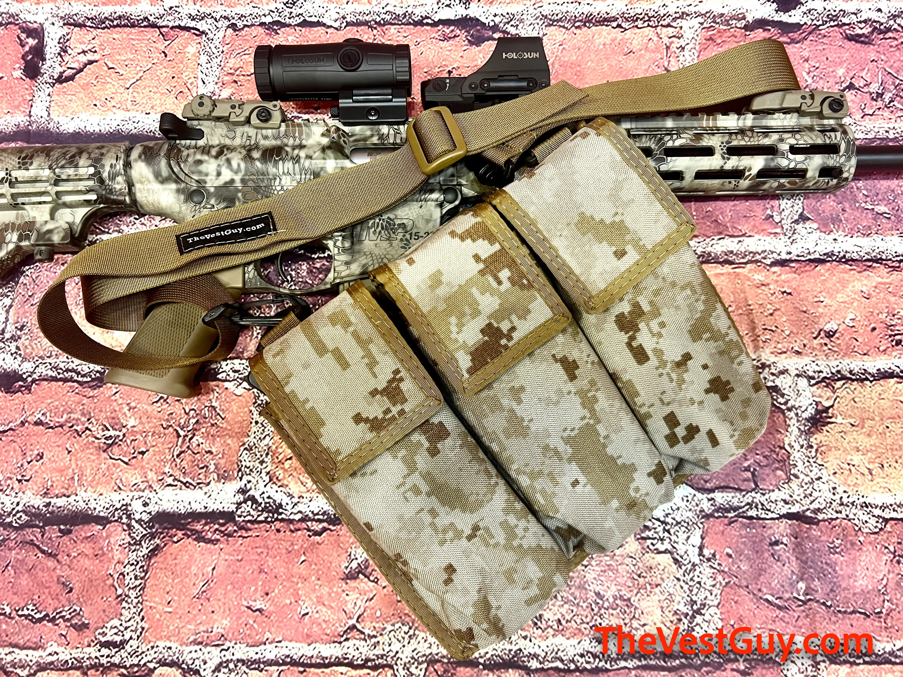 M&P 15-22 SPORT Shoulder Sling Triple Mag Pouch