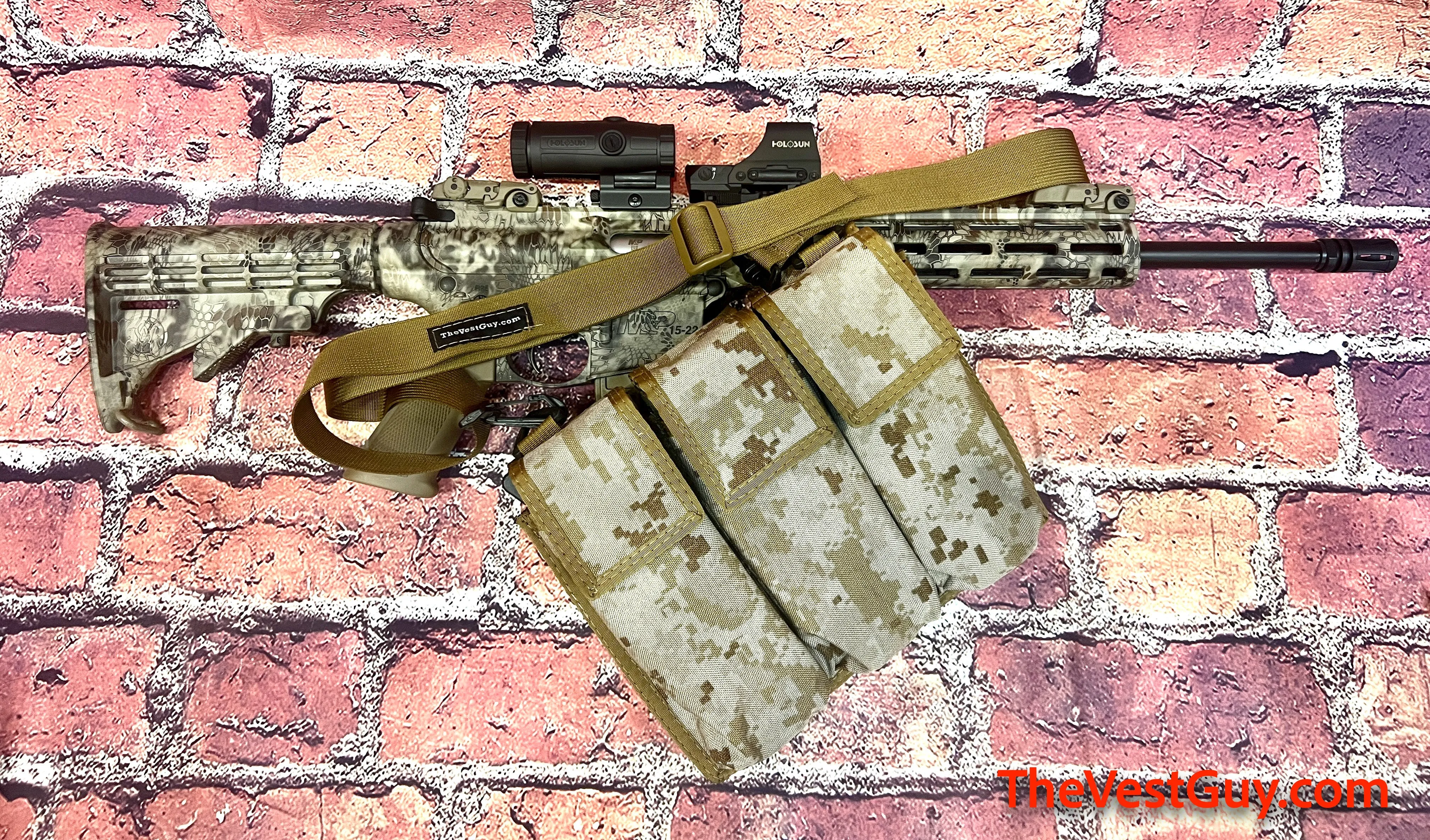 M&P 15-22 SPORT Shoulder Sling Triple Mag Pouch