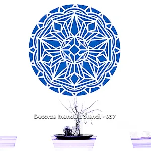 Mandala Art Stencil | home decor | wall decor | D.I.Y | Decorze Mandala Stencils 037