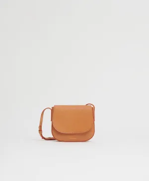 Mansur Classic Mini Crosssbody in Cammello