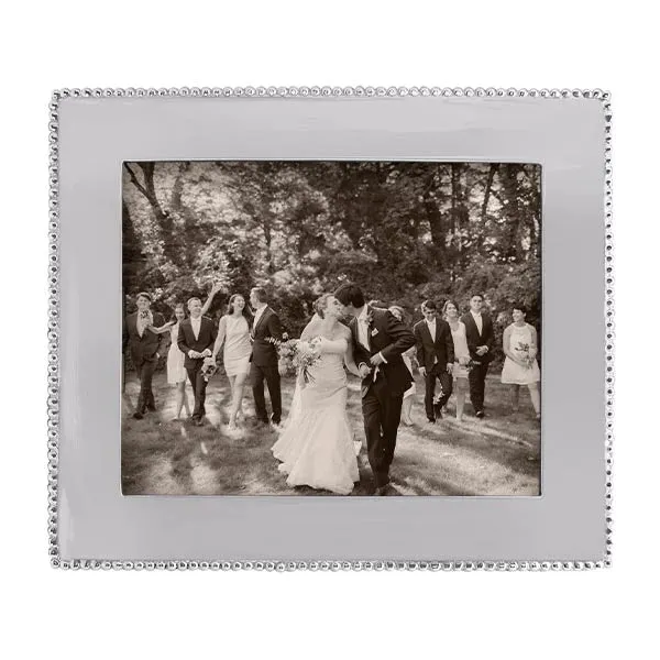 Mariposa Beaded 8X10 Engravable Frame