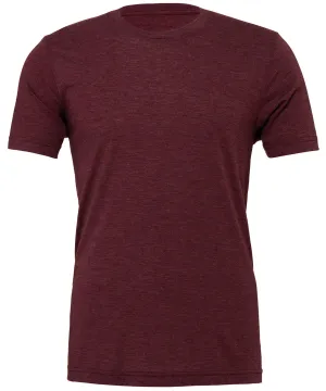 Maroon Triblend - Unisex triblend crew neck t-shirt