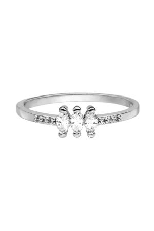 Marquise Ring Silver
