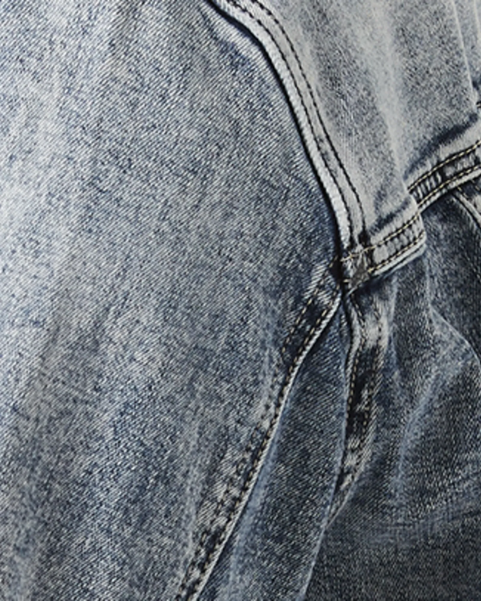 Martha Raw-Hem Denim Jacket | Light Wash