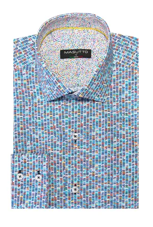 MASUTTO JOCELYN/05 LONG SLEEVE BUTTON DOWN SHIRT