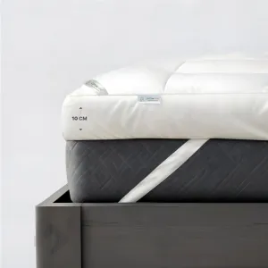 Mattress Topper Extra Thick 180x200 10cm White
