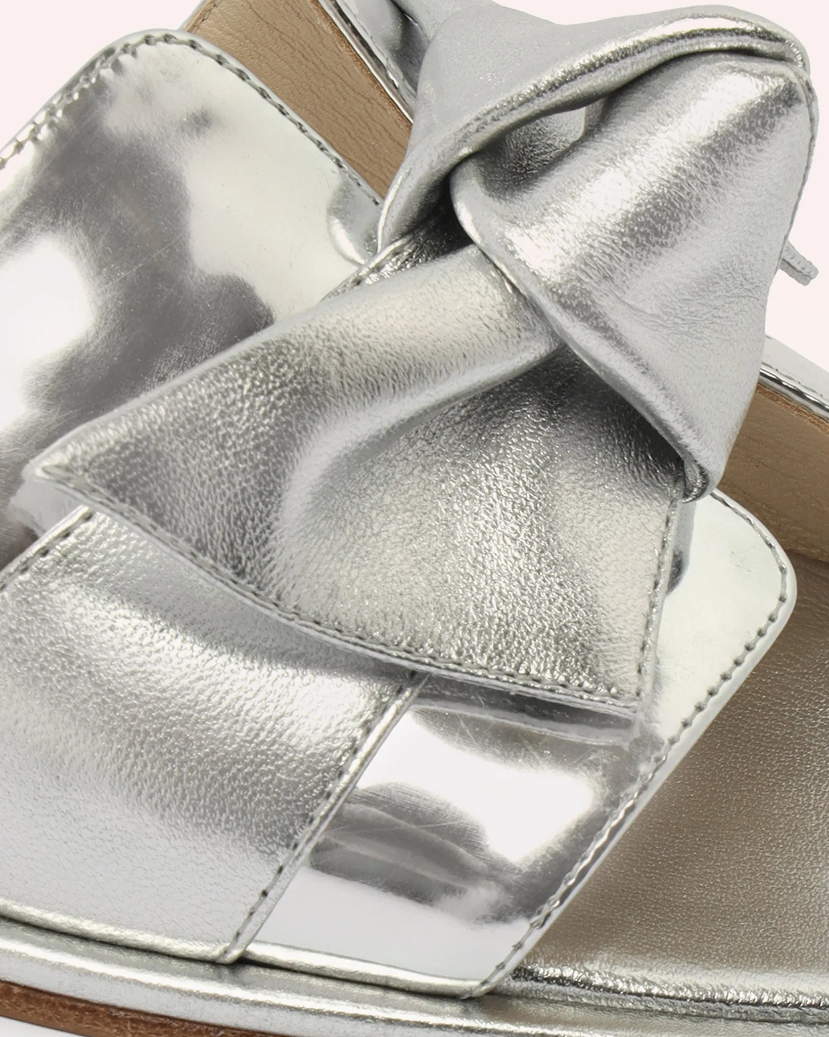Maxi Clarita Flat Silver