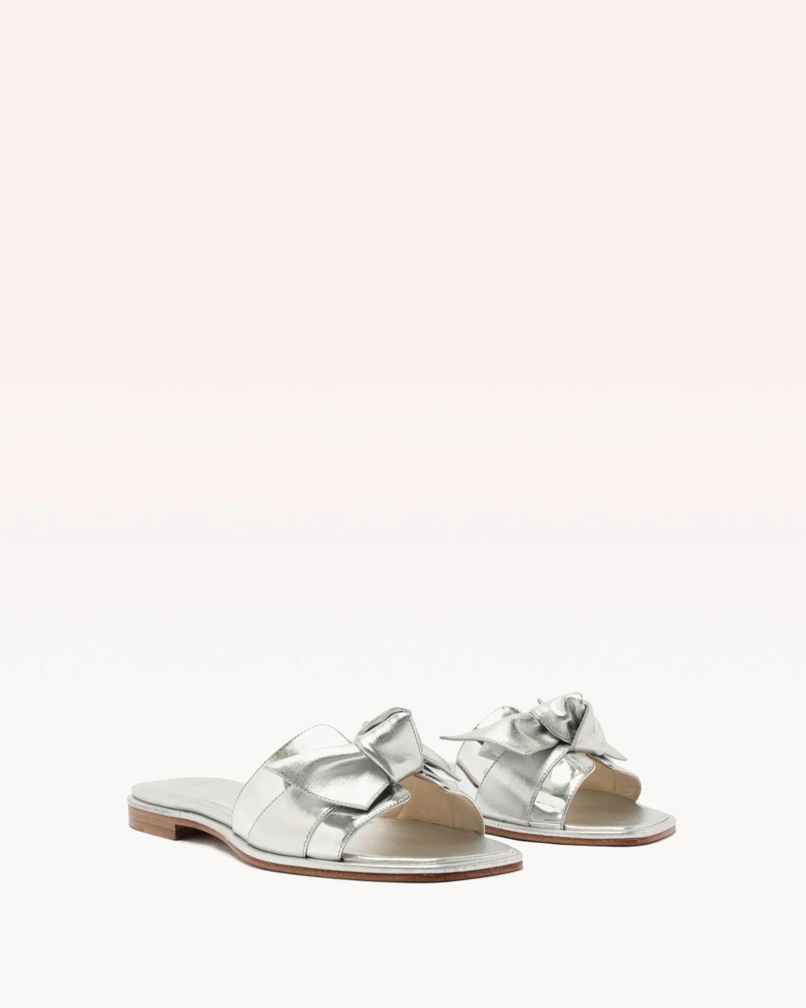 Maxi Clarita Flat Silver