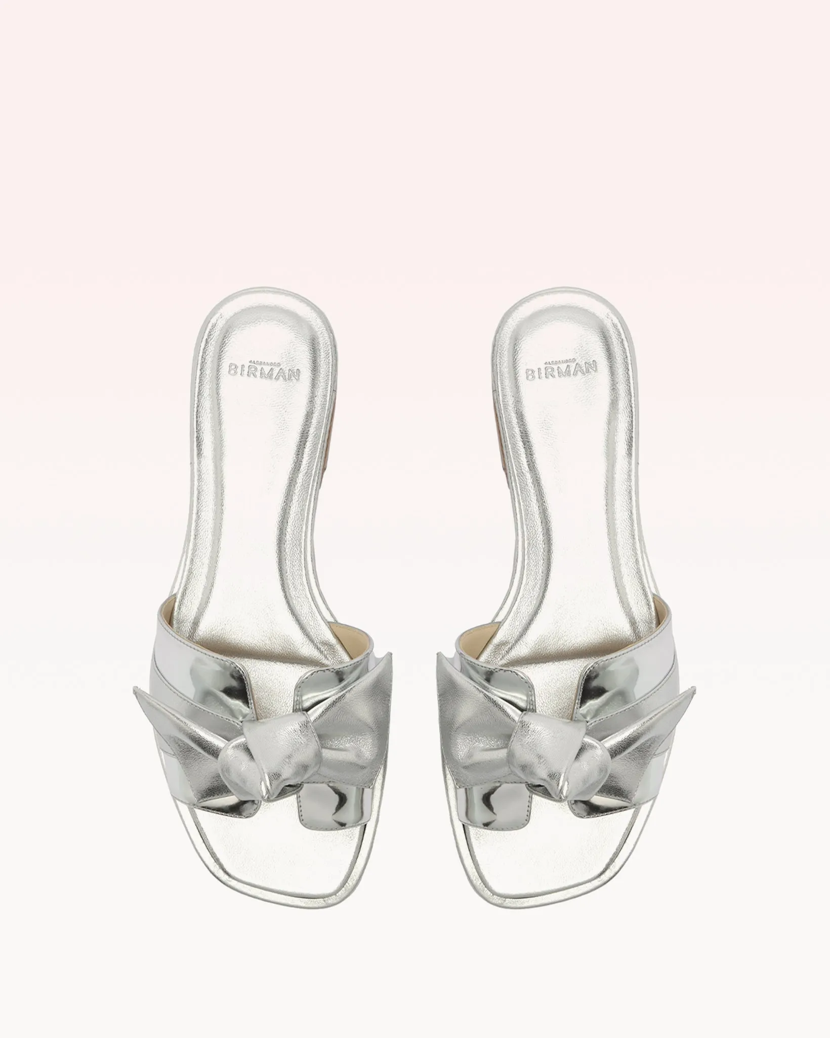 Maxi Clarita Flat Silver