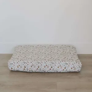 Meadow Floral Muslin Changing Pad Cover