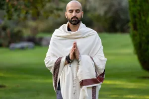 Meditation Shawl / Meditation Blanket / Prayer Shawl for Men Women (Gratitude)