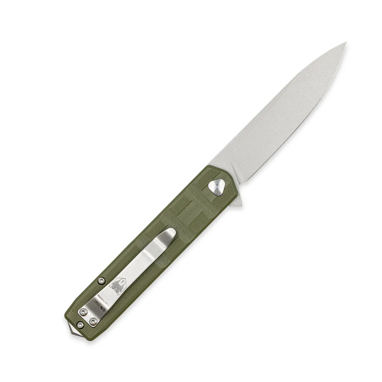 Medium Kuzio OD Green Drop Not Serrated