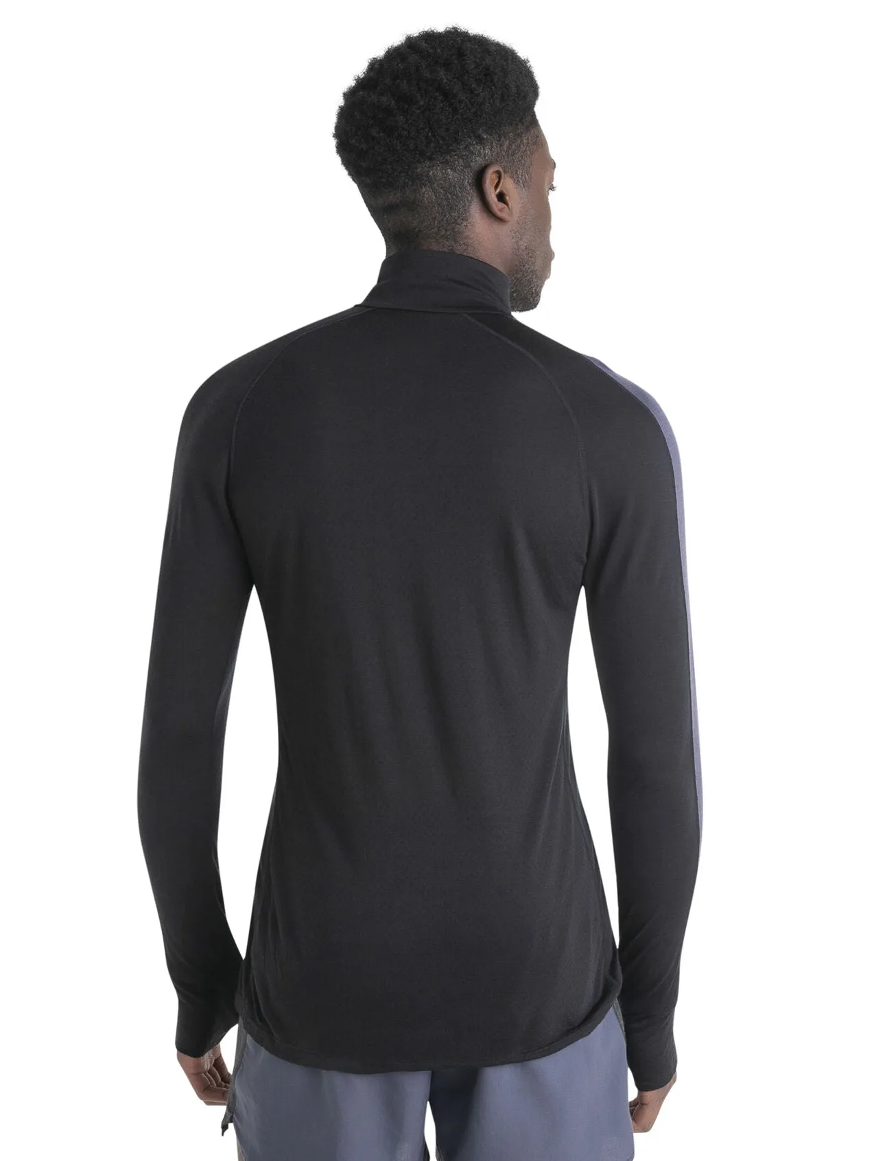 Mens 125 ZoneKnit™ Merino Blend LS Half Zip Thermal Top