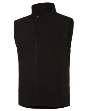 Mens & Womens Black Softshell Vest