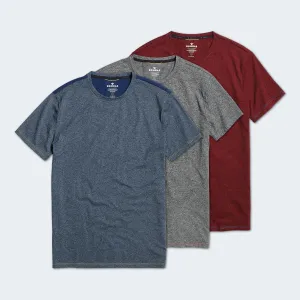 Men's AnyWear Crew Neck T-Shirt 3-Pack