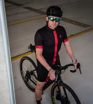Men's Axis Club Short Sleeve Jersey - Momentum Black