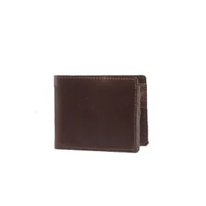 Men's Bifold Wallet in Distressed Walnut