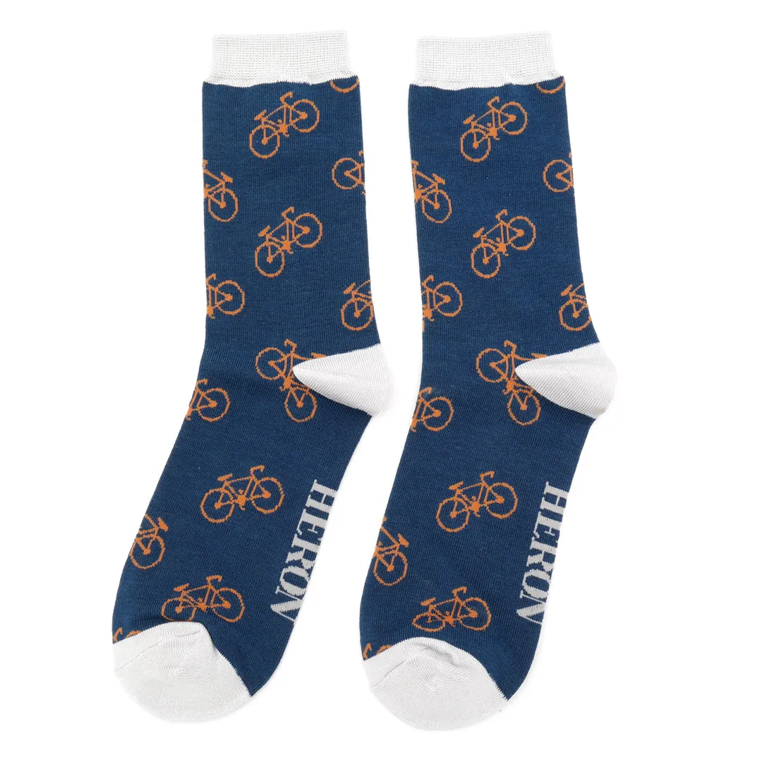 Men’s Bikes Socks Navy