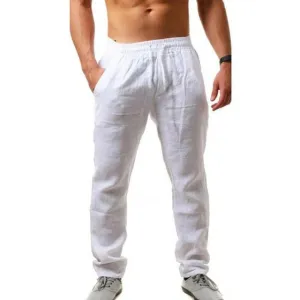 Men's Casual Cotton Linen Pants