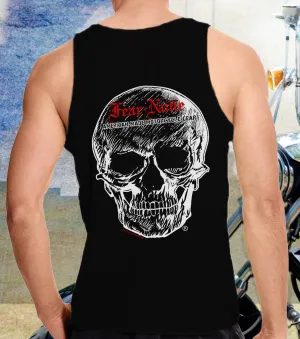 Mens Classic Big Skull Muscle Shirt