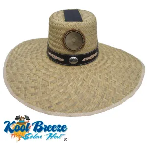 Men's Gardener with Band Solar Hat - Sun Hat with Fan, One Size