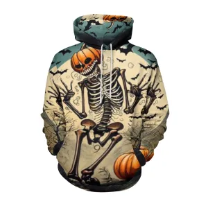 Mens Halloween Skeleton 3D Print Hoodies