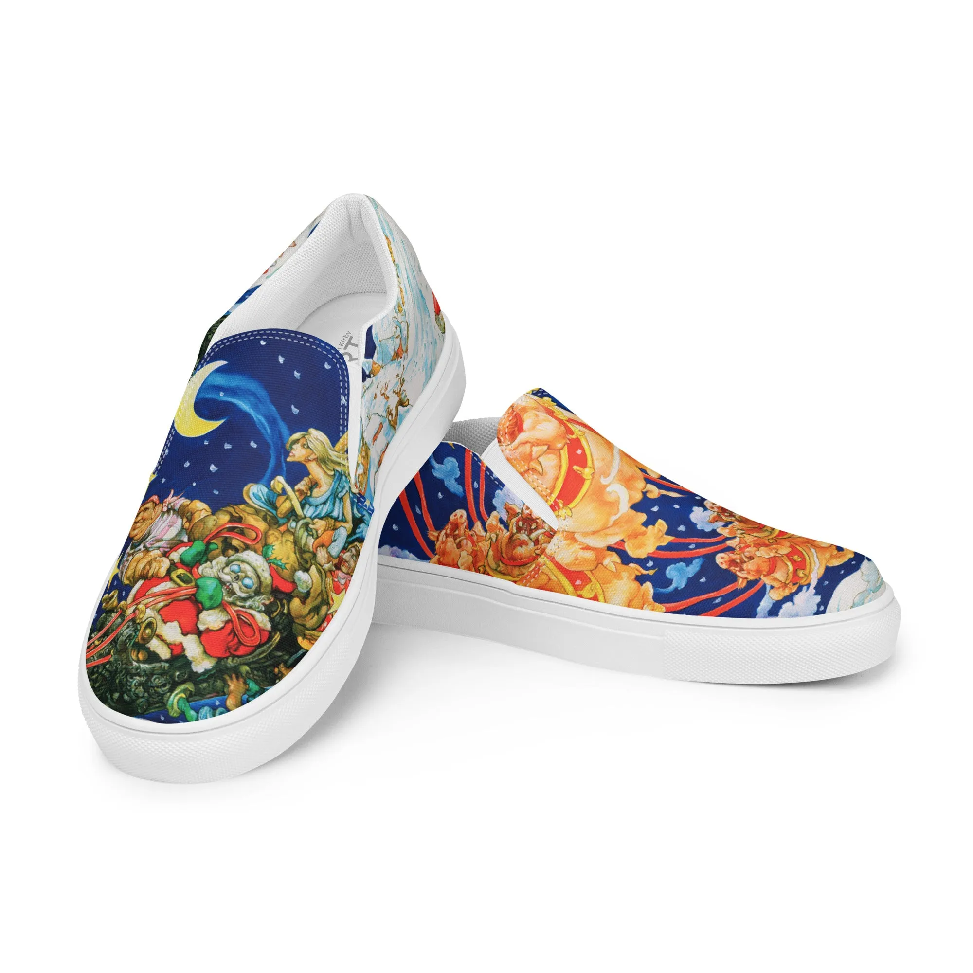 Men’s Hogfather Slip-on canvas shoes *US SIZES SHOWN! USE CHART!