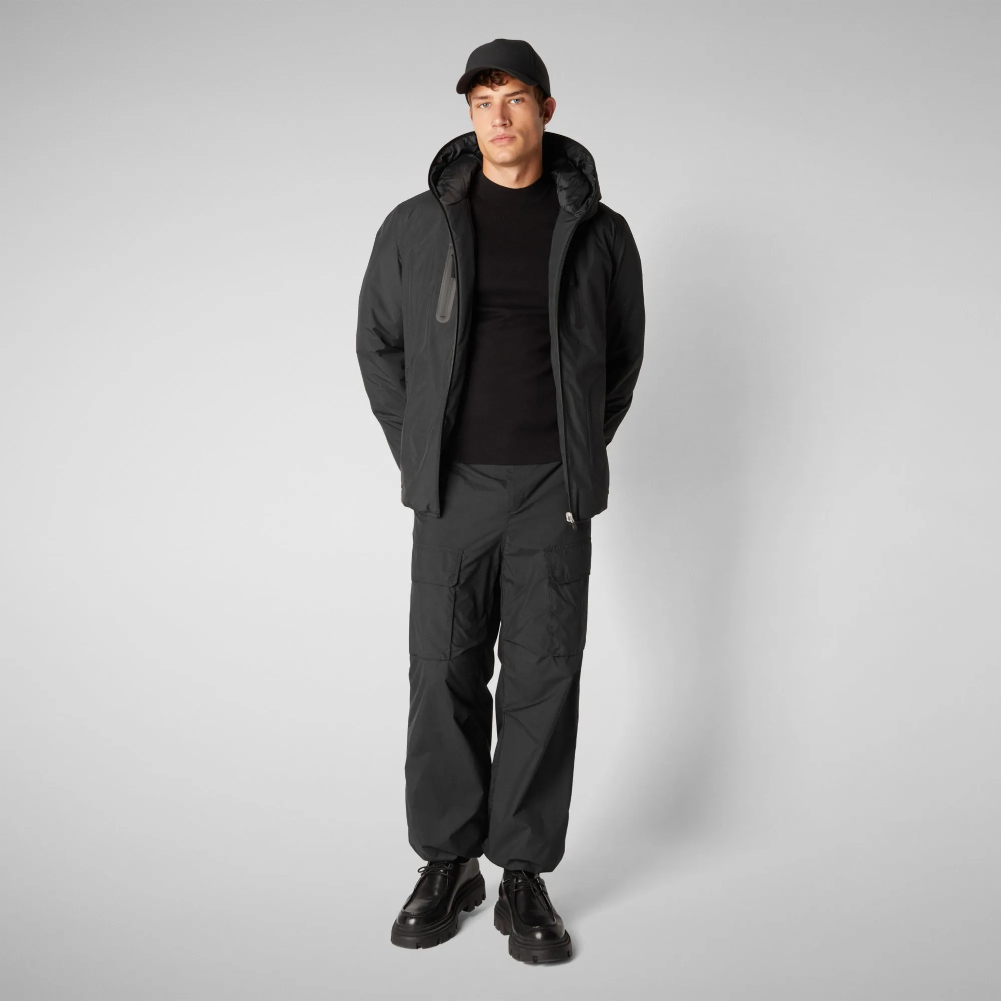 Men's jacket Benedict in black