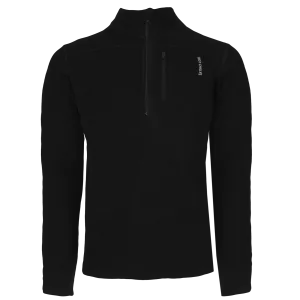 Men's La Montaña Fleece Zip T - Black/Black