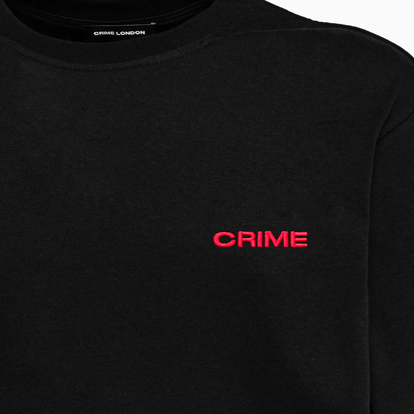 MEN'S LOOSE FIT CREW NECK T-SHIRTBLACK