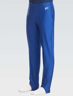 Men's Nylon/Spandex Gymnastics Pants Royal