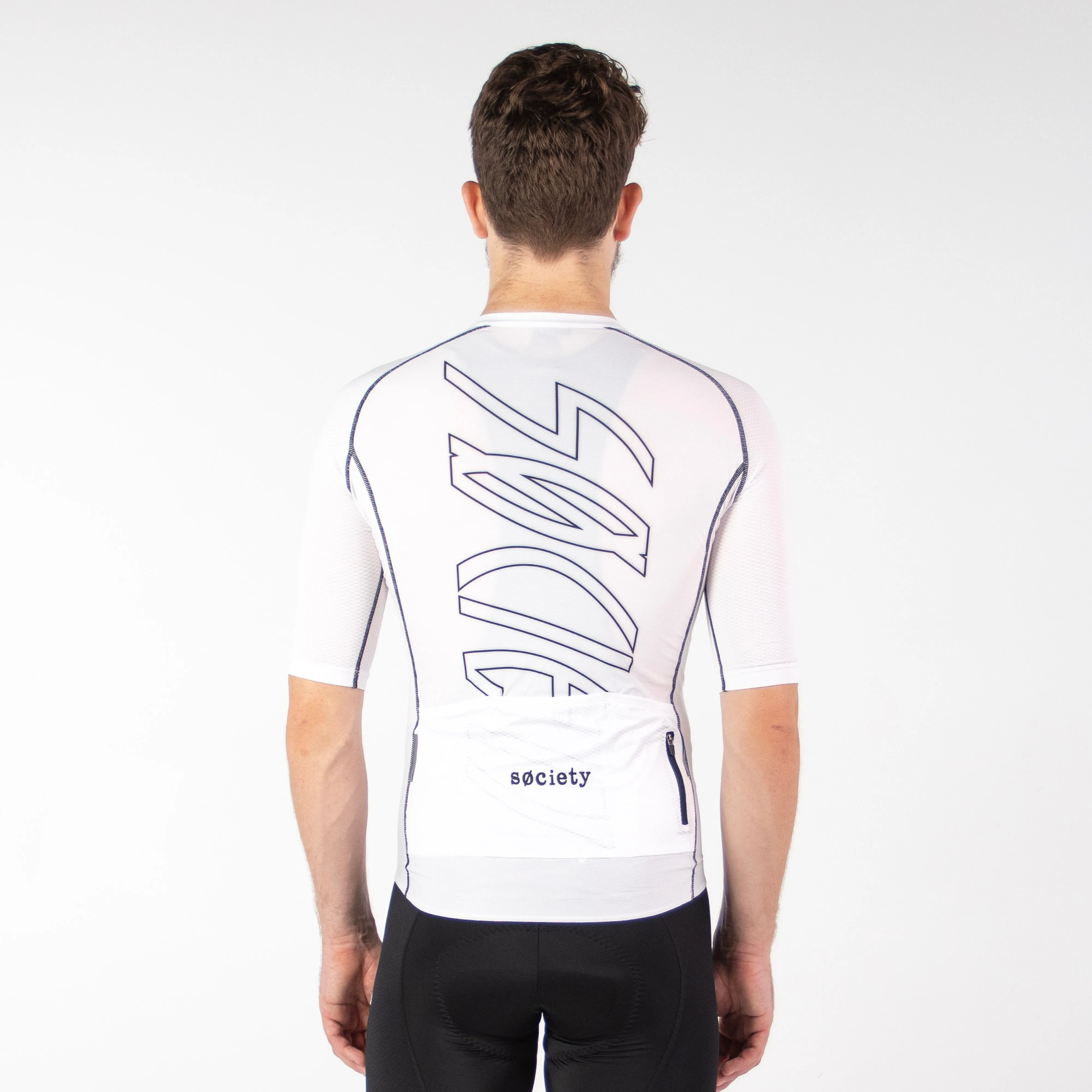Mens Omni HyperMesh Jersey (White/Black)