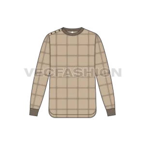 Men's Puffer Sweatshirt