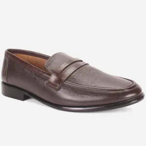 Mens "SCENT" Leather Penny Detailing Leather Shoes