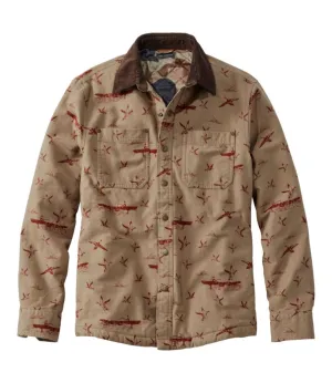 Men's Signature 1933 Chamois Cloth Shirt, Lined, Pattern