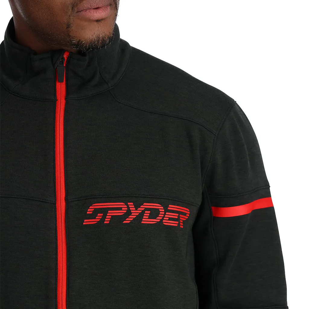 Mens Speed Fleece Full Zip - Black