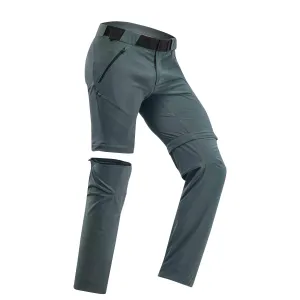 Men's trousers Quechua MH550, dark gray-green