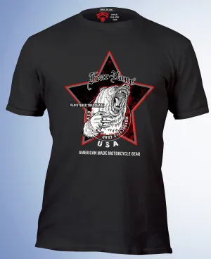Men's Vintage Black Highway Star Bear Rider (Black)