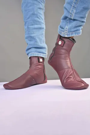 Men's Warmth Leather Mozay Socks